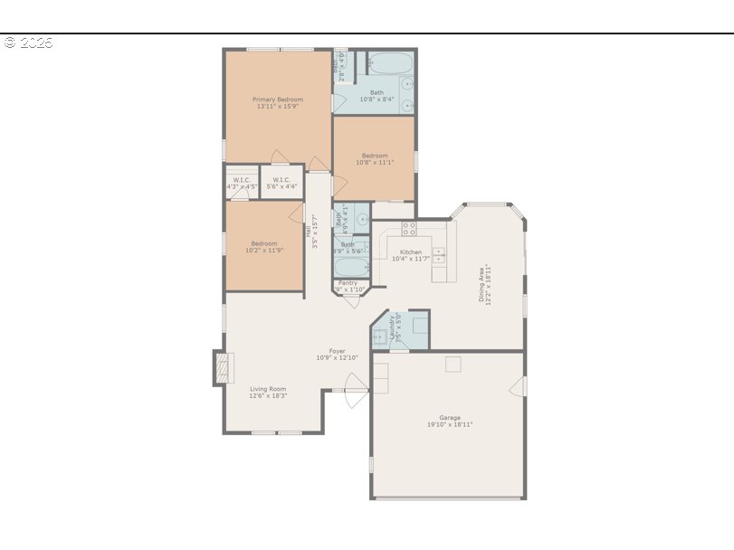 59673 Oak Ridge Street St. Helens, OR 97051 - Photo 34 of 34 Floor Plan