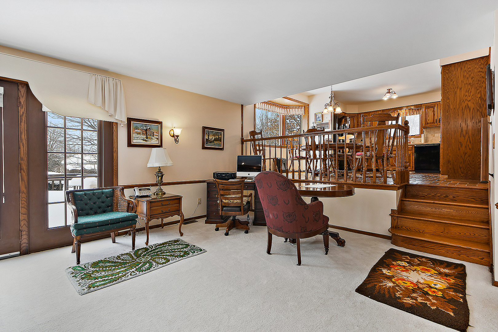 15 87th Street Burr Ridge, IL 60527 - Photo 17 of 34 a living room with furniture and a piano