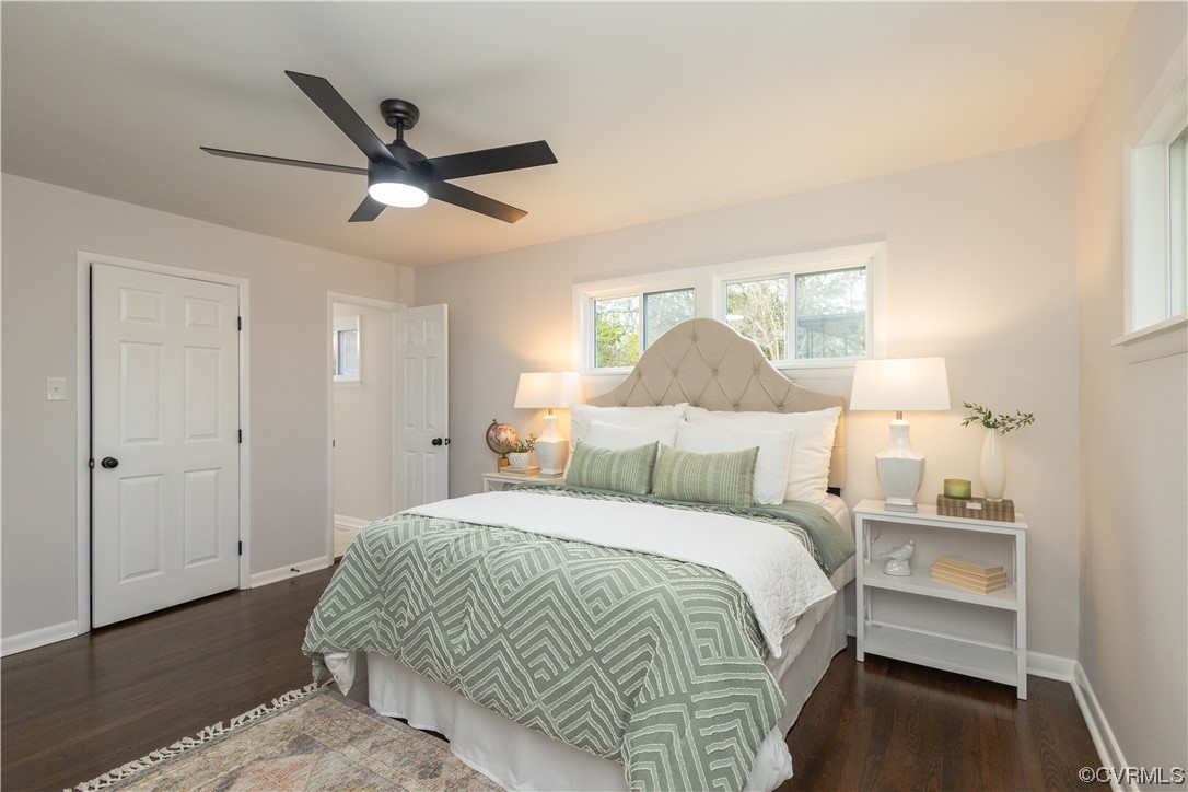 7714 Cherokee Road Richmond, VA 23225 - Photo 26 of 48 a bedroom with a bed and a window