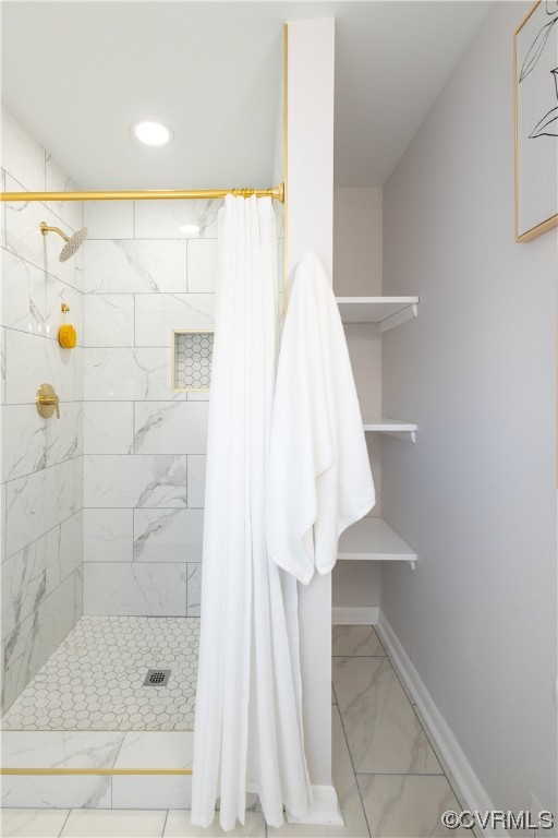 7714 Cherokee Road Richmond, VA 23225 - Photo 30 of 48 a bathroom with a shower