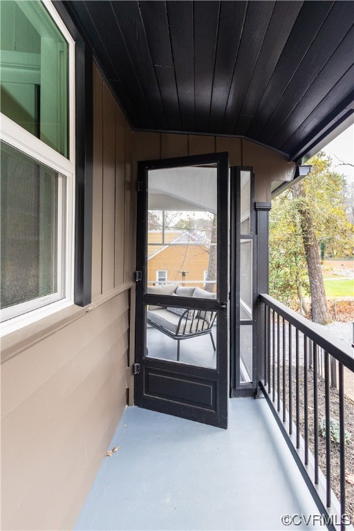 7714 Cherokee Road Richmond, VA 23225 - Photo 42 of 48 a view of a porch with furniture and a yard