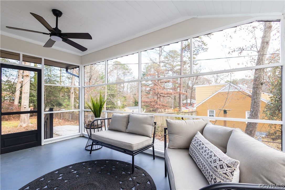 7714 Cherokee Road Richmond, VA 23225 - Photo 44 of 48 a living room with furniture and a large window