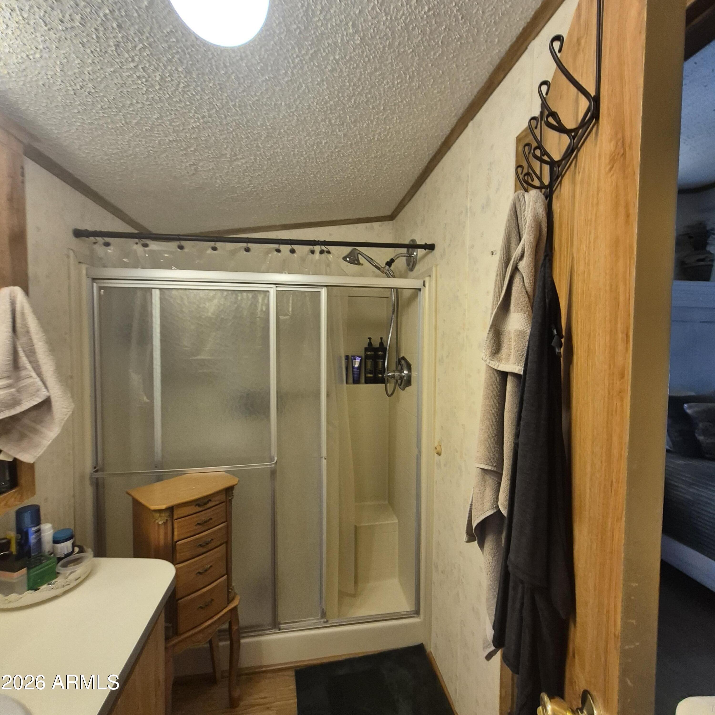 1980 South Hilton Road Apache Junction, AZ 85119 - Photo 20 of 42 a bathroom with a shower and a sink