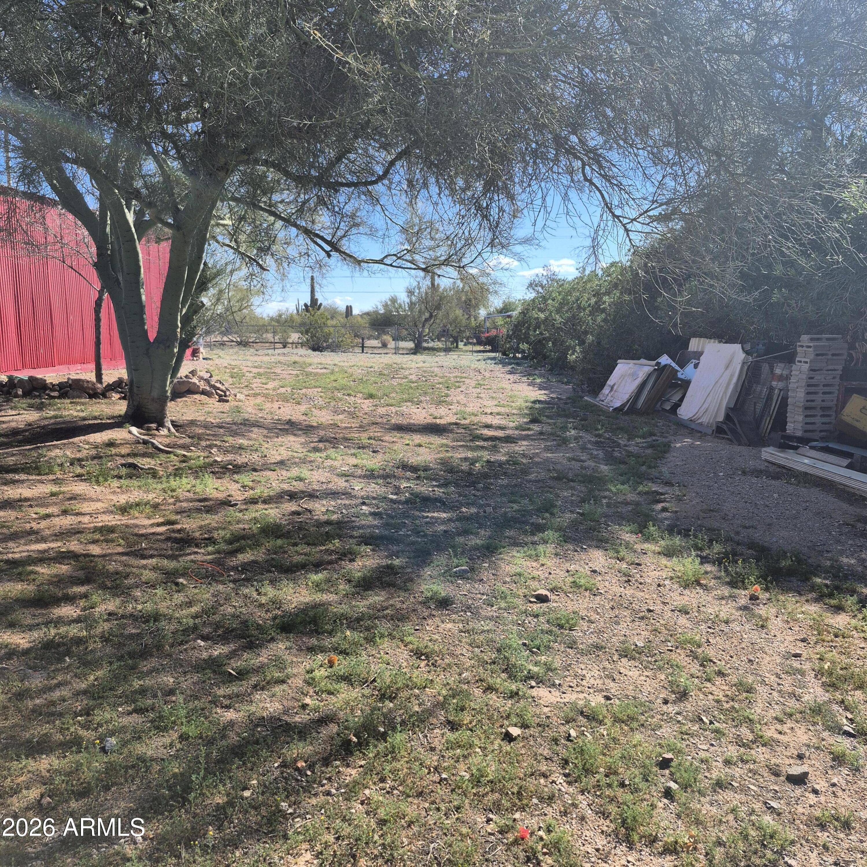 1980 South Hilton Road Apache Junction, AZ 85119 - Photo 23 of 42 a view of a yard with an outdoor space