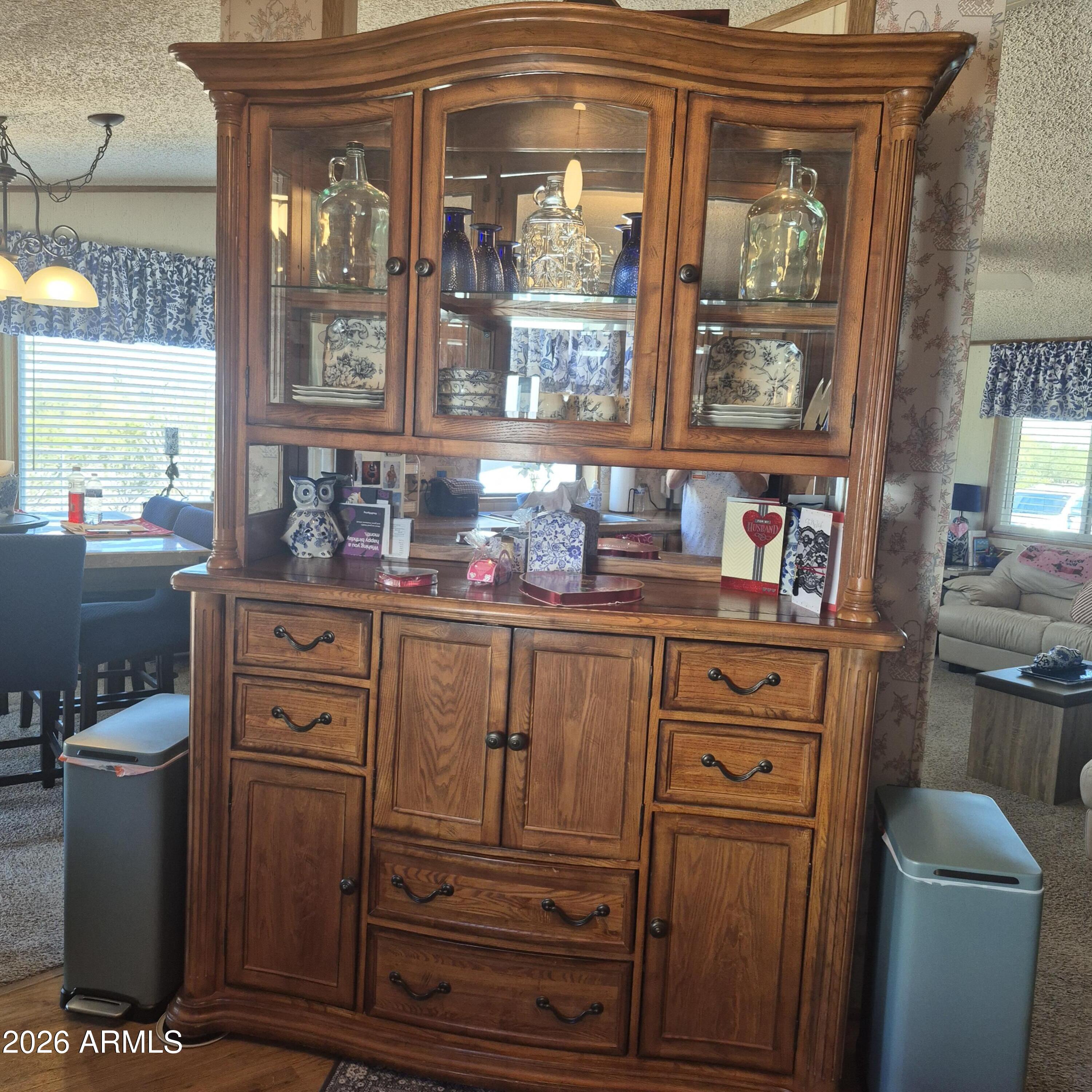 1980 South Hilton Road Apache Junction, AZ 85119 - Photo 10 of 42 a kitchen with a refrigerator and sink