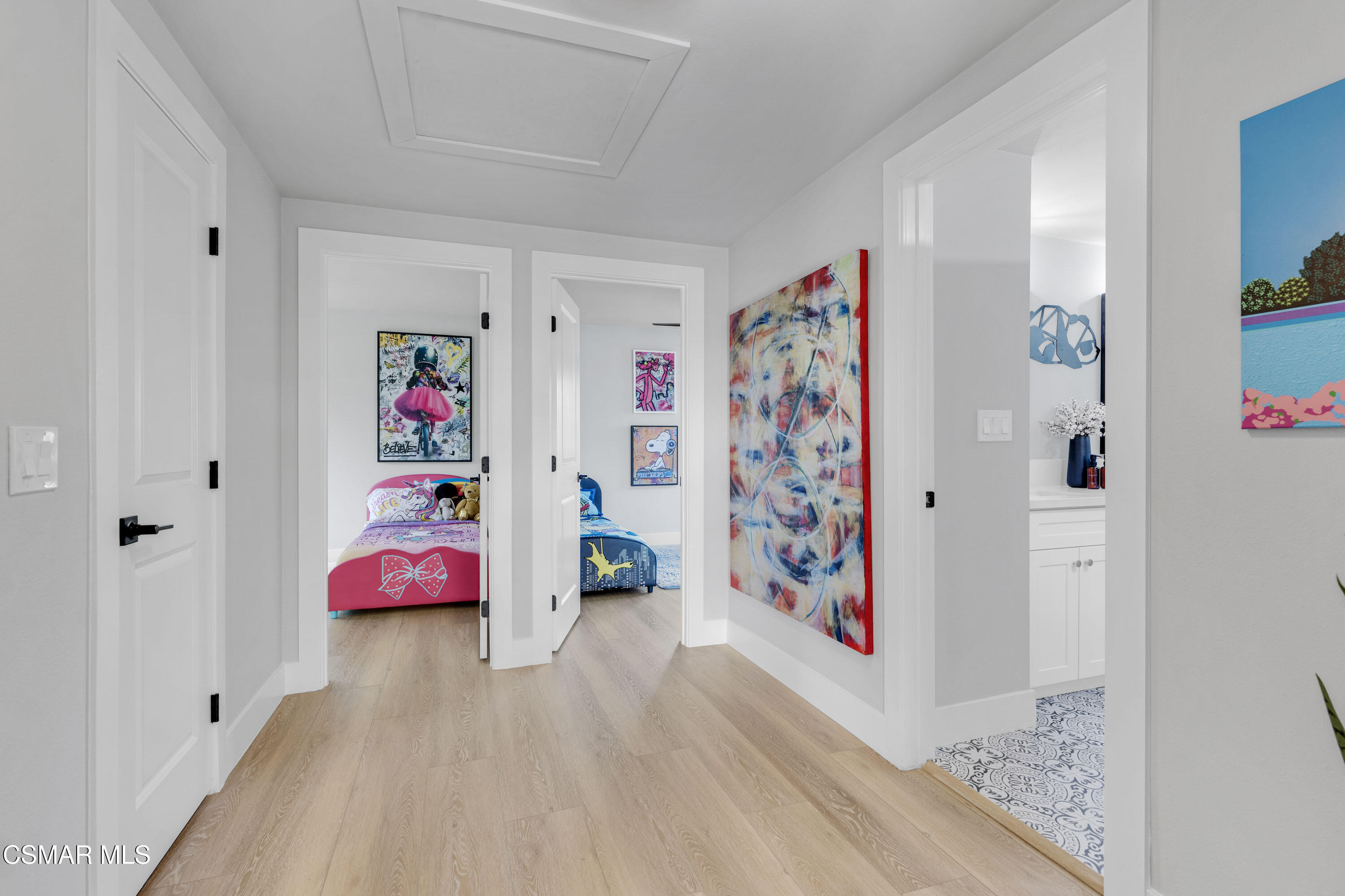 19120 Salt Lake Place Porter Ranch, CA 91326 - Photo 29 of 47 a bedroom with furniture and closet