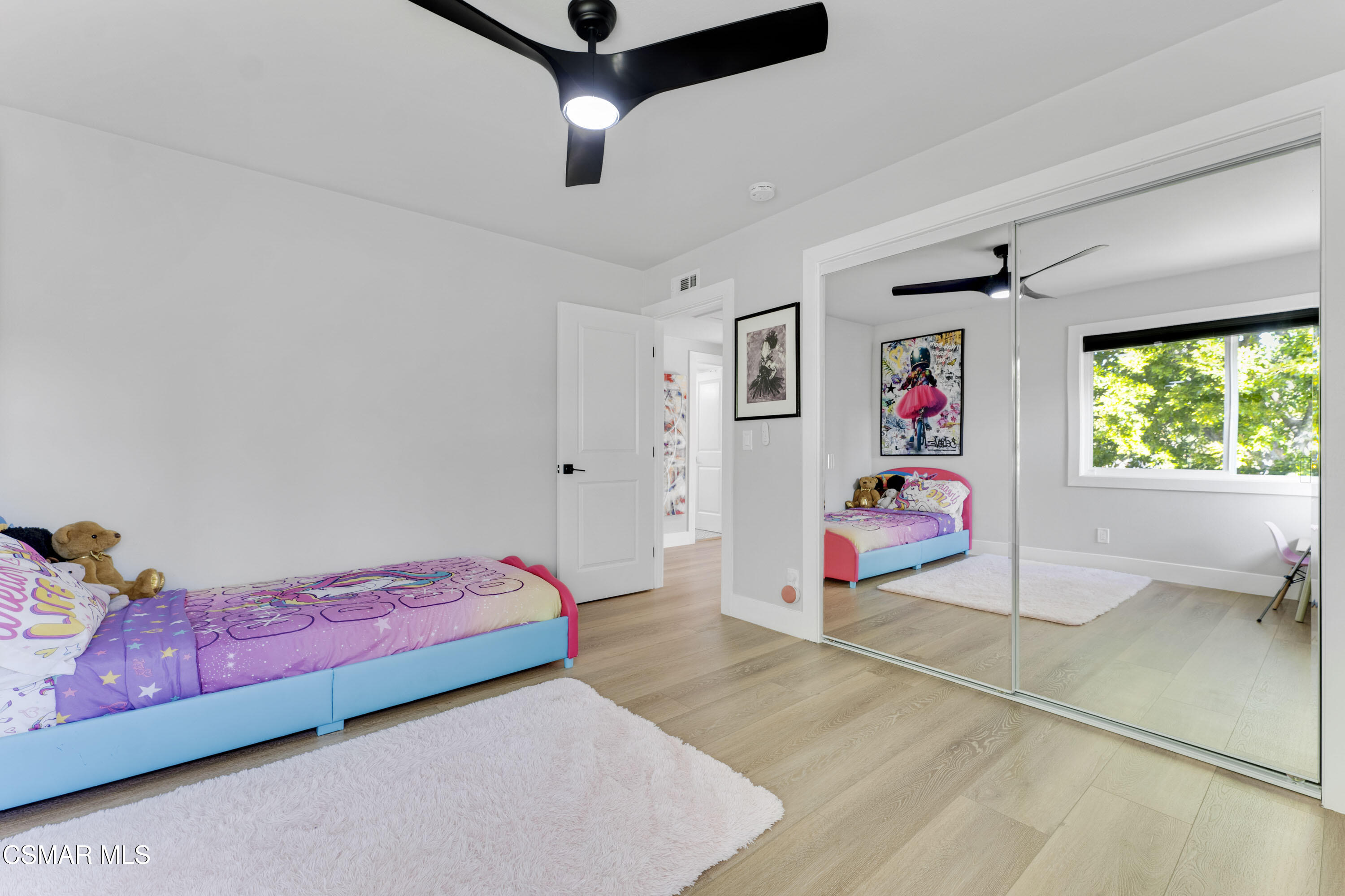 19120 Salt Lake Place Porter Ranch, CA 91326 - Photo 30 of 47 a bedroom with furniture and window