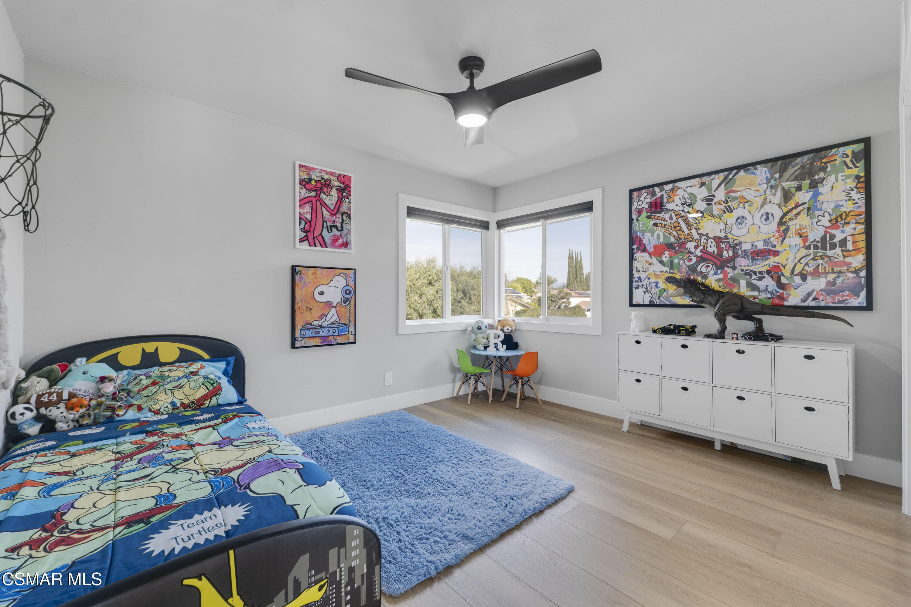 19120 Salt Lake Place Porter Ranch, CA 91326 - Photo 33 of 47 a bedroom with furniture and a window