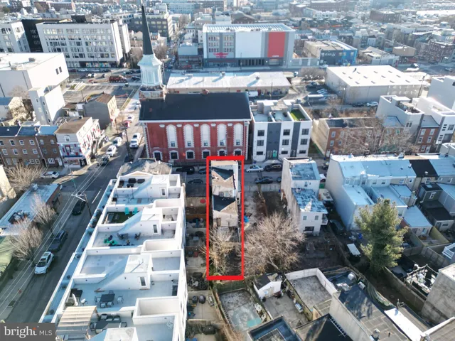 a view of city from balcony