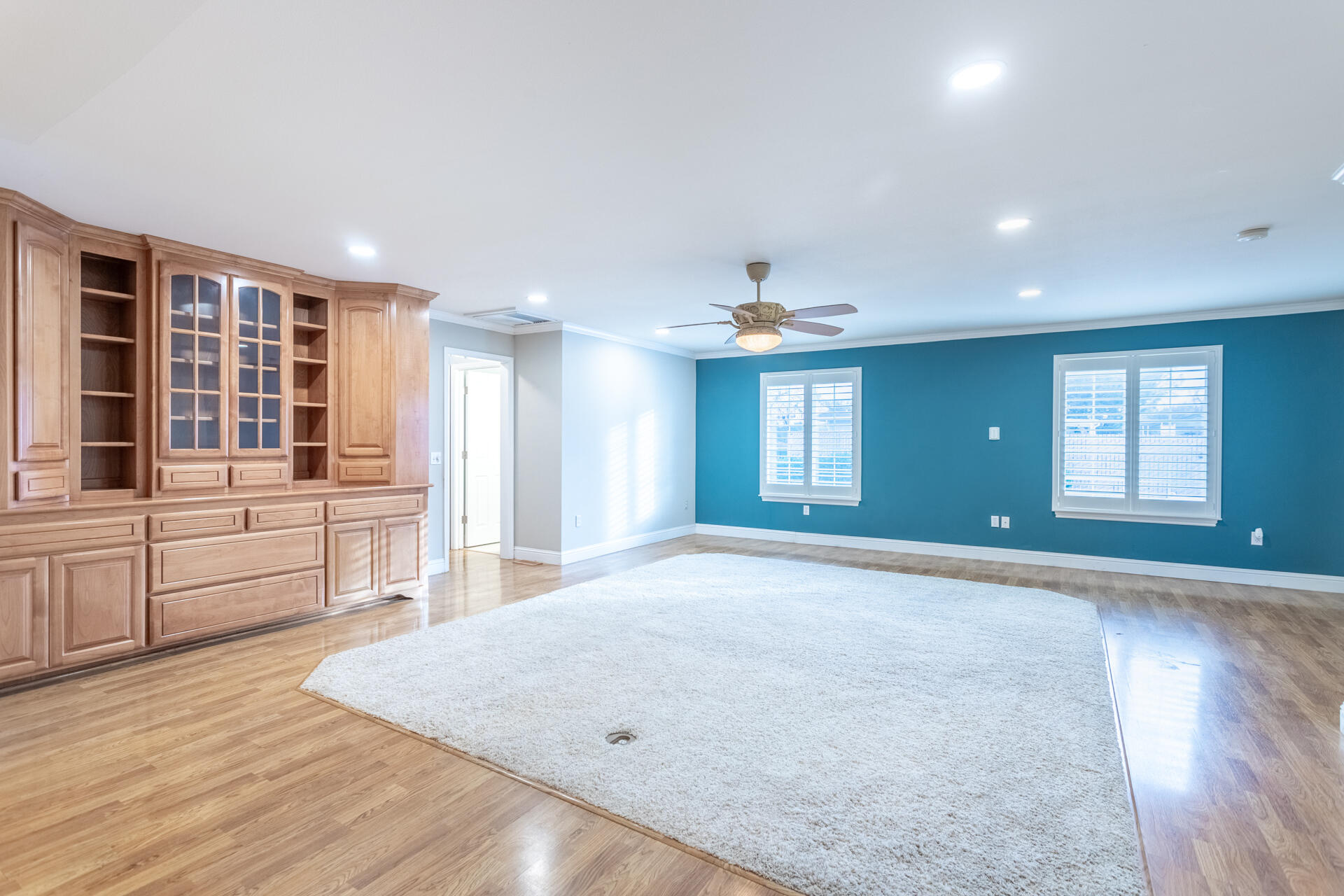 6766 Drake Drive Anderson, CA 96007 - Photo 25 of 44 a view of an empty room with window and wooden floor