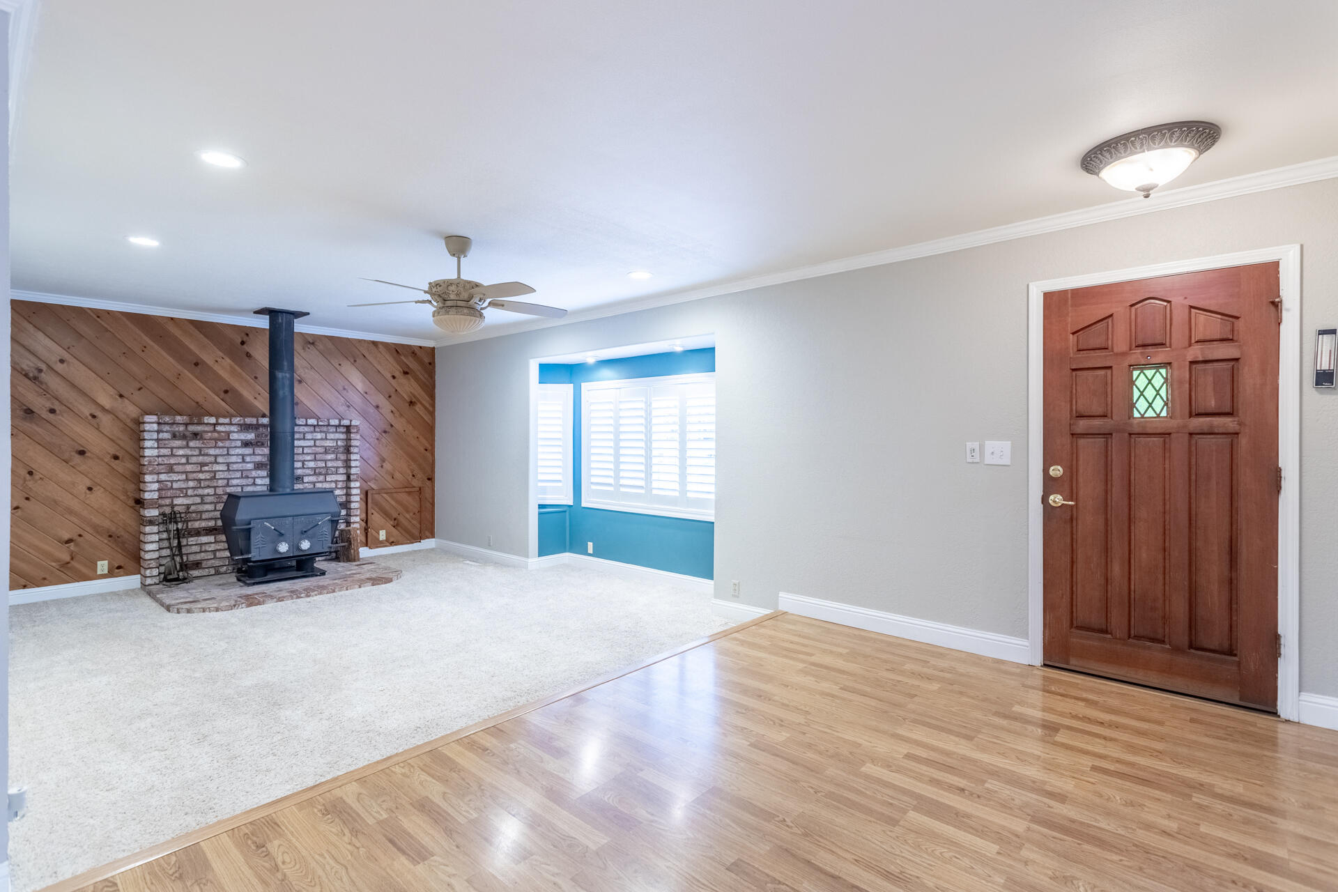 6766 Drake Drive Anderson, CA 96007 - Photo 32 of 44 a view of a livingroom with a fireplace and window