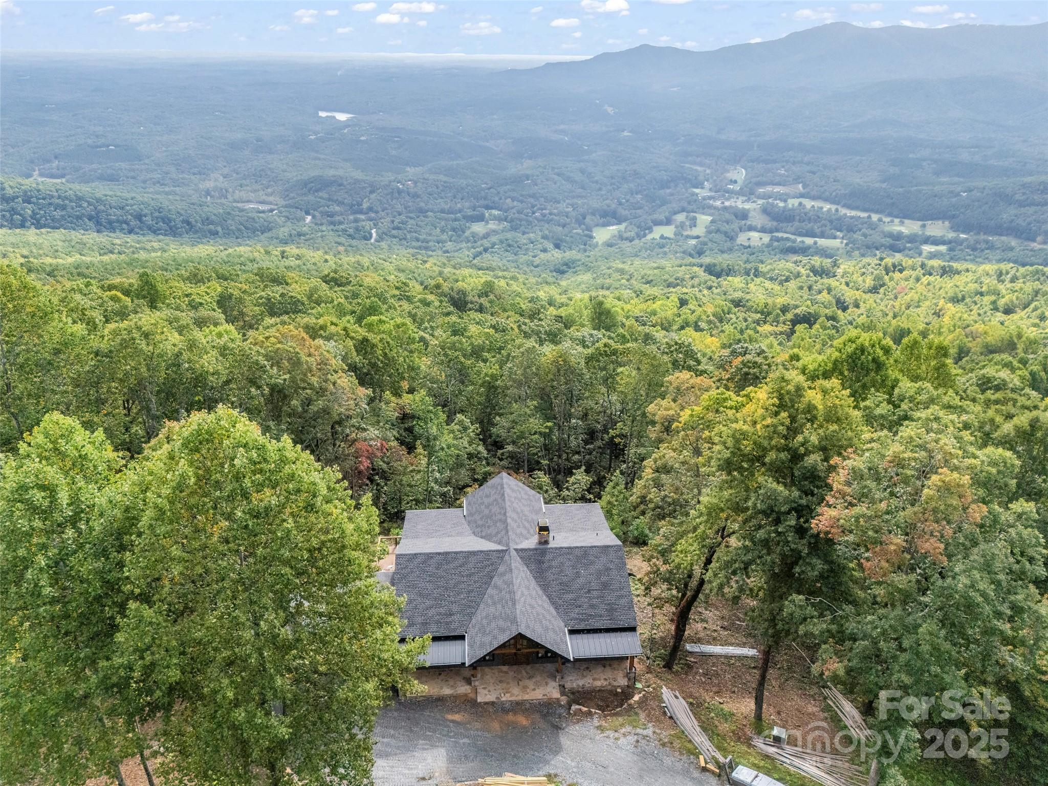 93 Chesterfield Drive Mill Spring, NC 28756 - Photo 47 of 48 a wooden floor with a yard