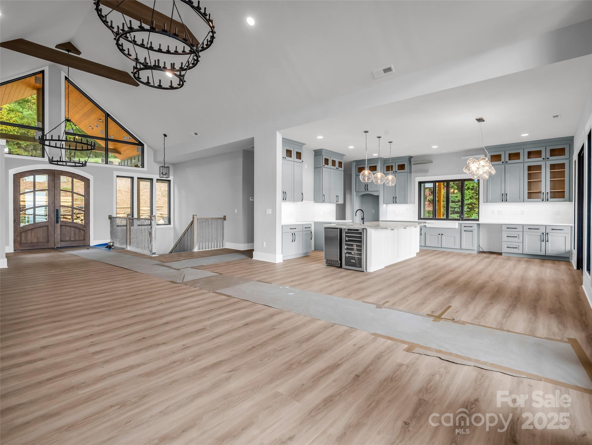 93 Chesterfield Drive Mill Spring, NC 28756 - Photo 7 of 48 a view of a kitchen with furniture and a kitchen