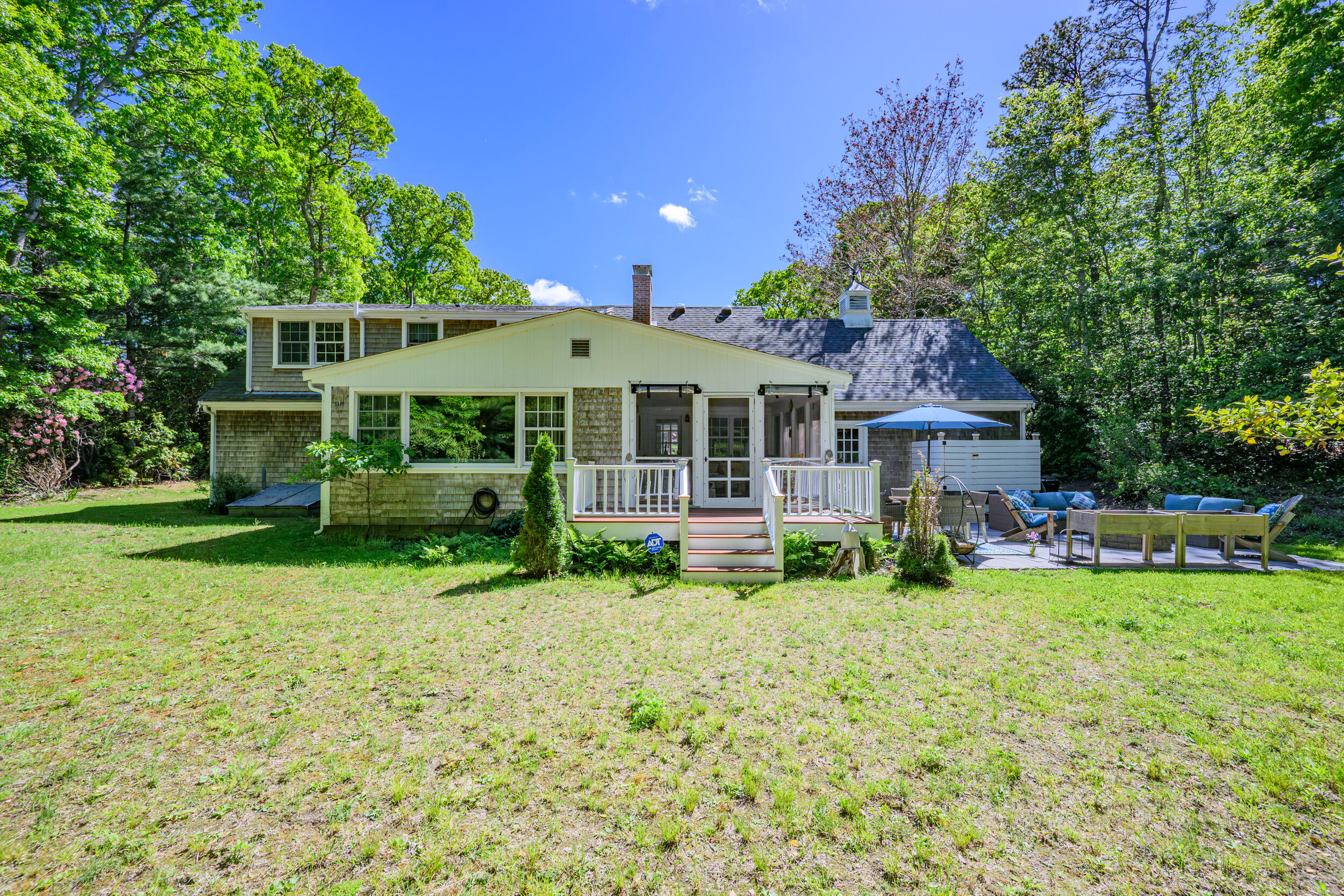 27 Two Ponds Road Falmouth, MA 02540 - Photo 14 of 43 view of home from bacckyard