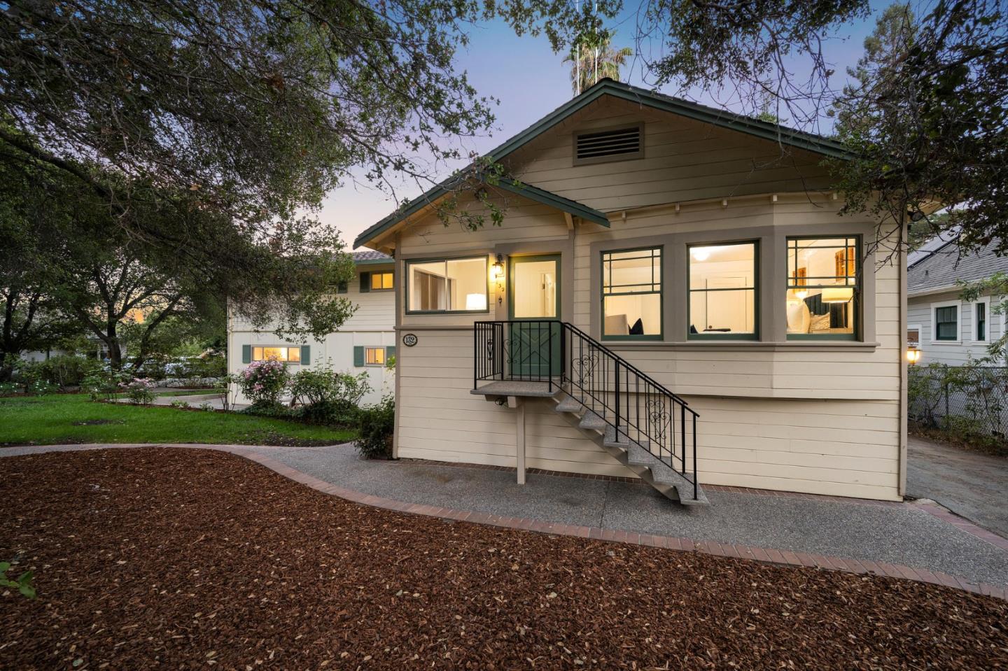 132 Alta Vista Road Woodside, CA 94062 - Photo 34 of 44 a view of a house with a yard