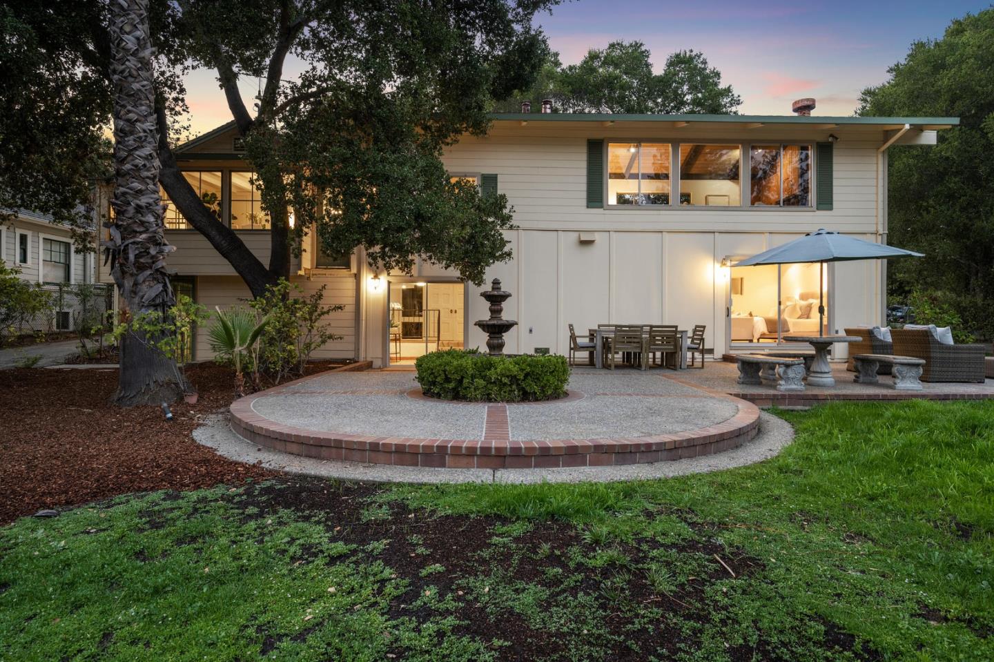 132 Alta Vista Road Woodside, CA 94062 - Photo 38 of 44 a front view of house with a yard