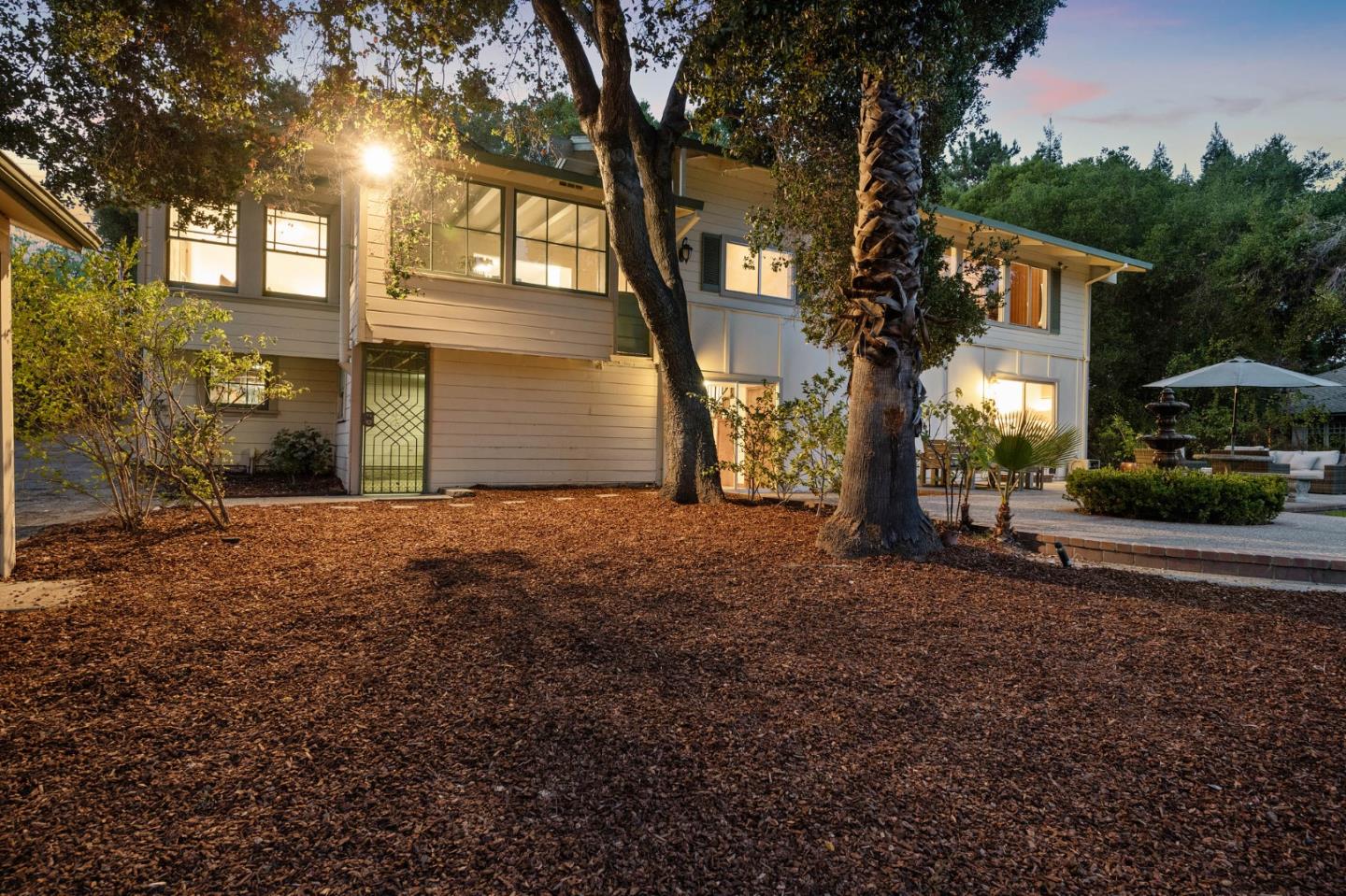 132 Alta Vista Road Woodside, CA 94062 - Photo 40 of 44 a view of a house with a yard