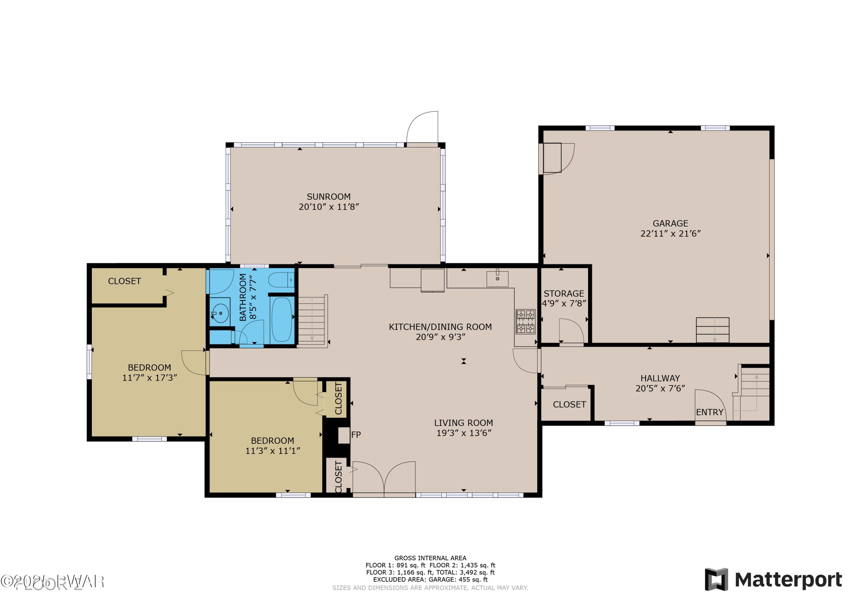 501 Towpath Road Hawley, PA 18428 - Photo 53 of 54 1st Floor Plan