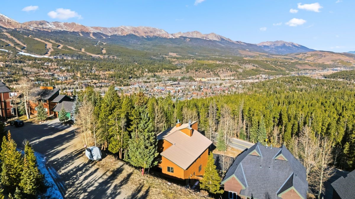 1682 Boreas Pass Road, Unit C Breckenridge, CO 80424 - Photo 50 of 50 Townhome below and views of the Ten Mile Range