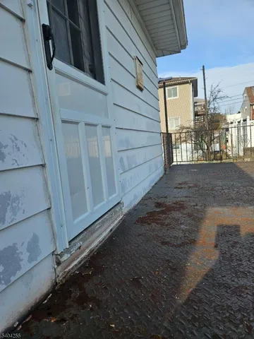 a view of a backyard of a house