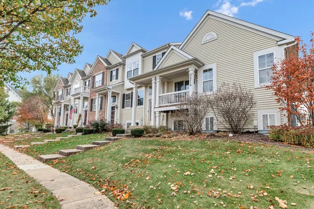 a view of a roof deck with couches