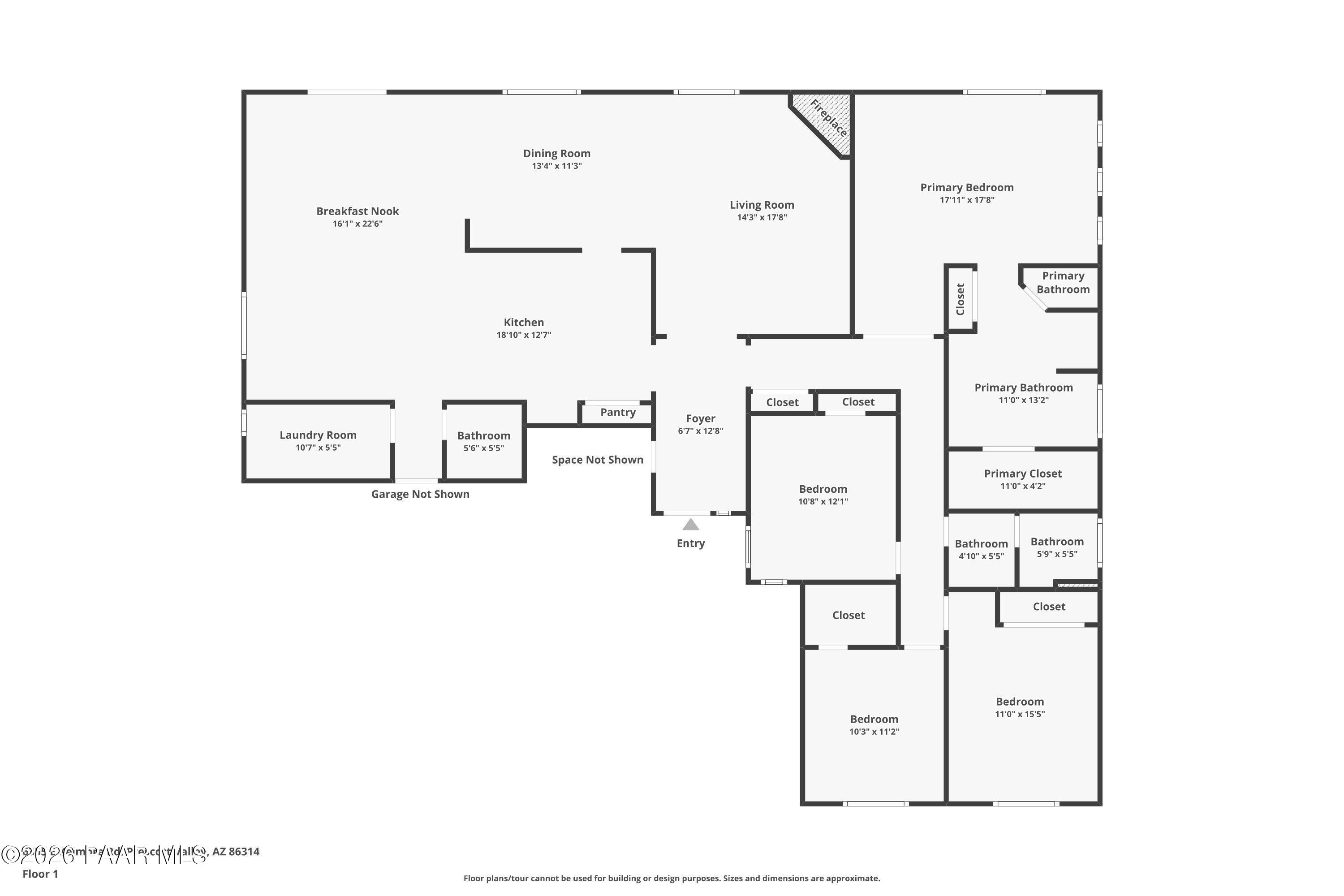 6355 East Kelmore Road Prescott Valley, AZ 86314 - Photo 41 of 47 1-floor-1