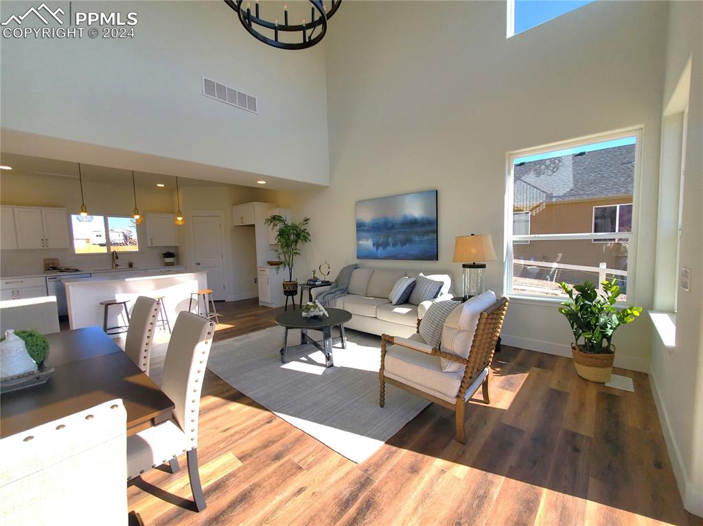 430 Miners Road Canon City, CO 81212 - Photo 11 of 50 a living room with furniture potted plant and a window