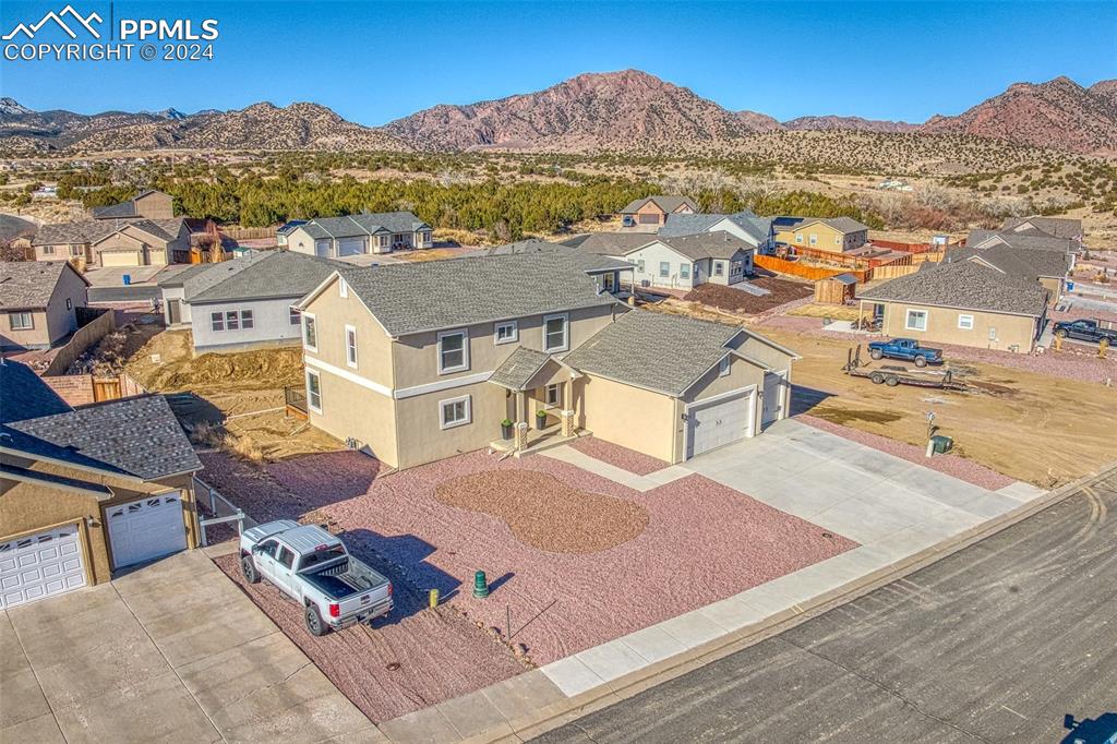 430 Miners Road Canon City, CO 81212 - Photo 49 of 50 an aerial view of residential houses with outdoor space