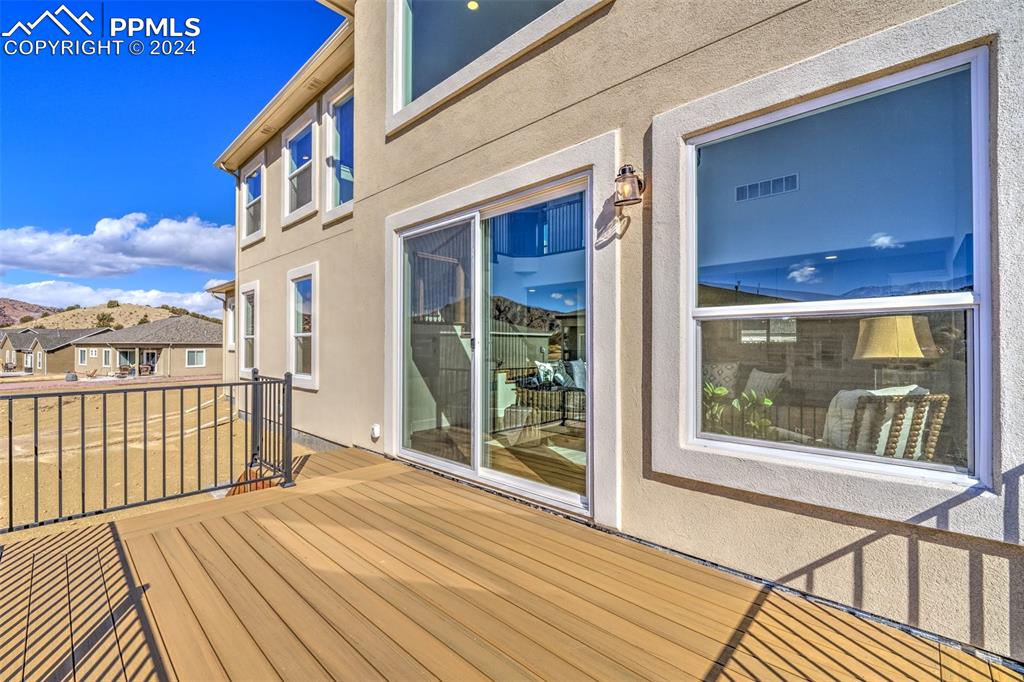 430 Miners Road Canon City, CO 81212 - Photo 7 of 50 a view of a house with a wooden deck