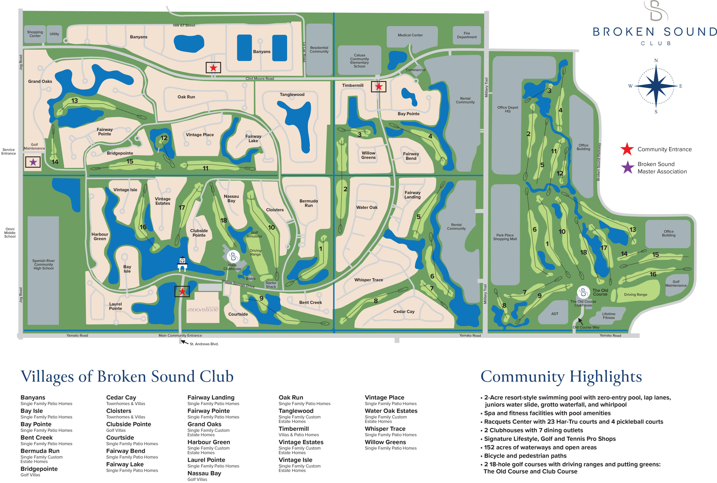 2408 Northwest 67th Street Boca Raton, FL 33496 - Photo 123 of 126 Broken Sound Map-1
