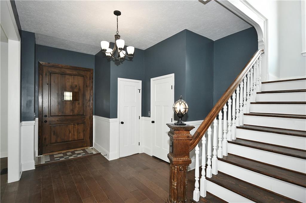 6029 Stanton Avenue Pittsburgh, PA 15206 - Photo 4 of 27 a view of entryway with chandelier