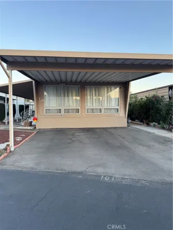 a view of a car garage