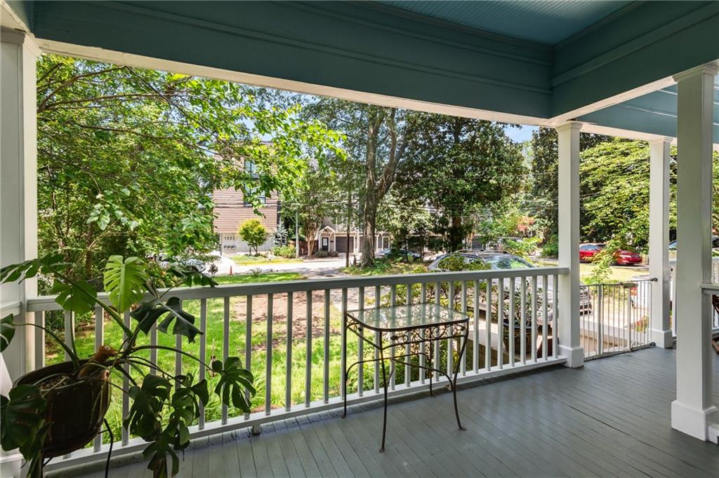 1323 La France Street Northeast, Unit 2 Atlanta, GA 30307 - Photo 2 of 25 a view of a porch