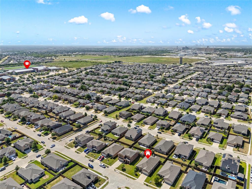 537 Running Water Trail Fort Worth, TX 76131 - Photo 29 of 31 an aerial view of a building and ocean view