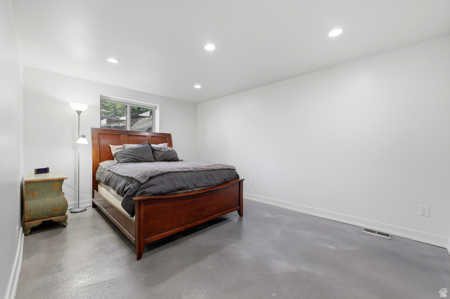 1389 Millbrook Way Bountiful, UT 84010 - Photo 51 of 74 Spacious room featuring light gray flooring, white walls, and recessed lighting