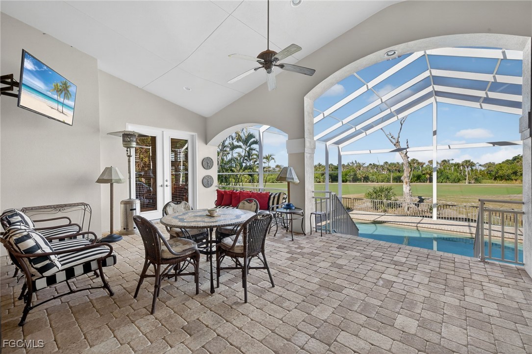 816 Birdie View Point Sanibel, FL 33957 - Photo 30 of 43 a view of a dining room with furniture window and outside view