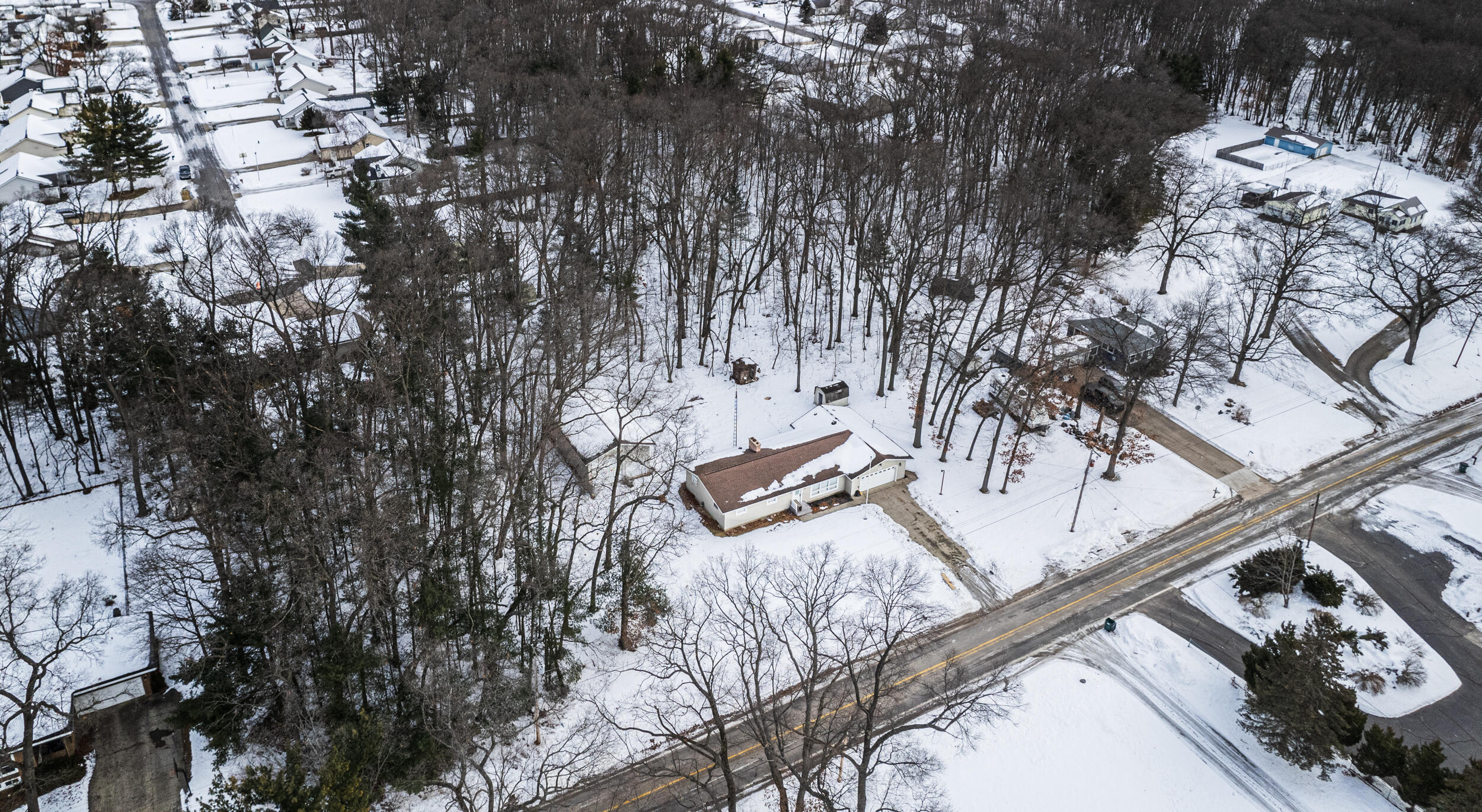 1290 Giles Road Muskegon, MI 49445 - Photo 26 of 28 Aerial