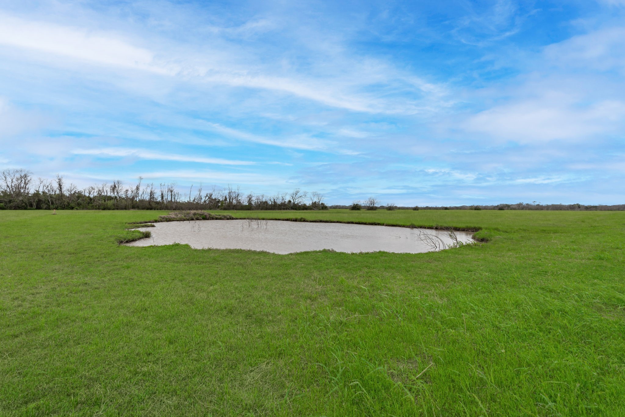 519 Chuckwagon Trail Angleton, TX 77515 - Photo 33 of 34 a view of a lake with houses in the back