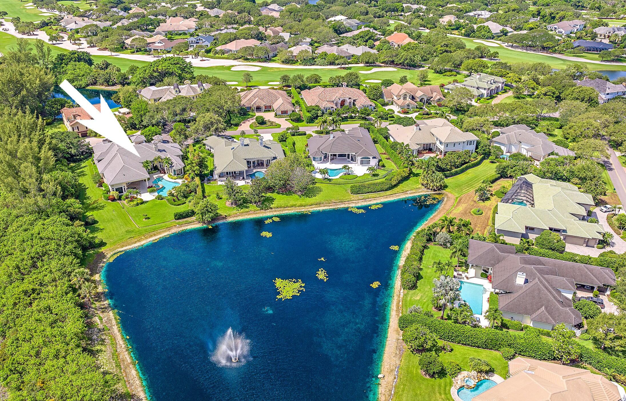 12049 Intercoastal Terrace Jupiter, FL 33469 - Photo 53 of 56 an aerial view of a house