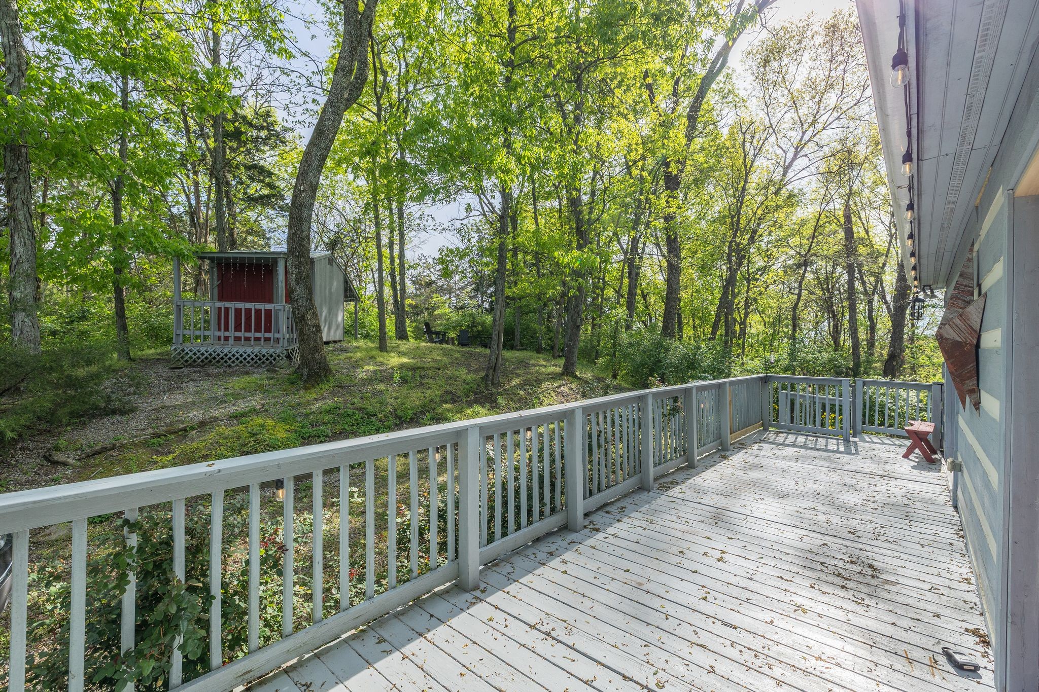 1707 Sugar Ridge Road Spring Hill, TN 37174 - Photo 29 of 38 a balcony with wooden floor and yard
