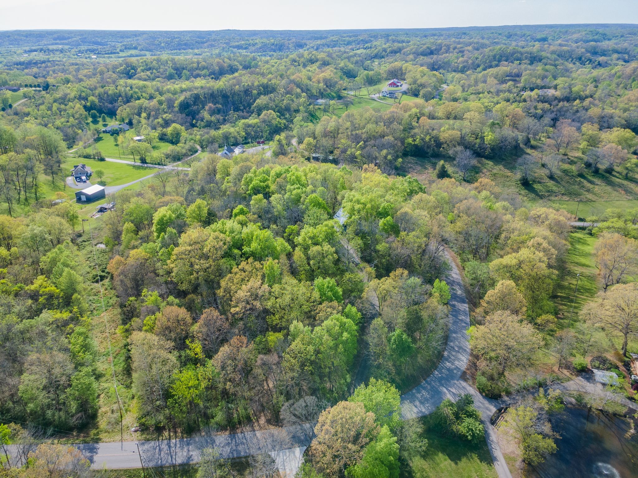 1707 Sugar Ridge Road Spring Hill, TN 37174 - Photo 38 of 38 an aerial view of forest