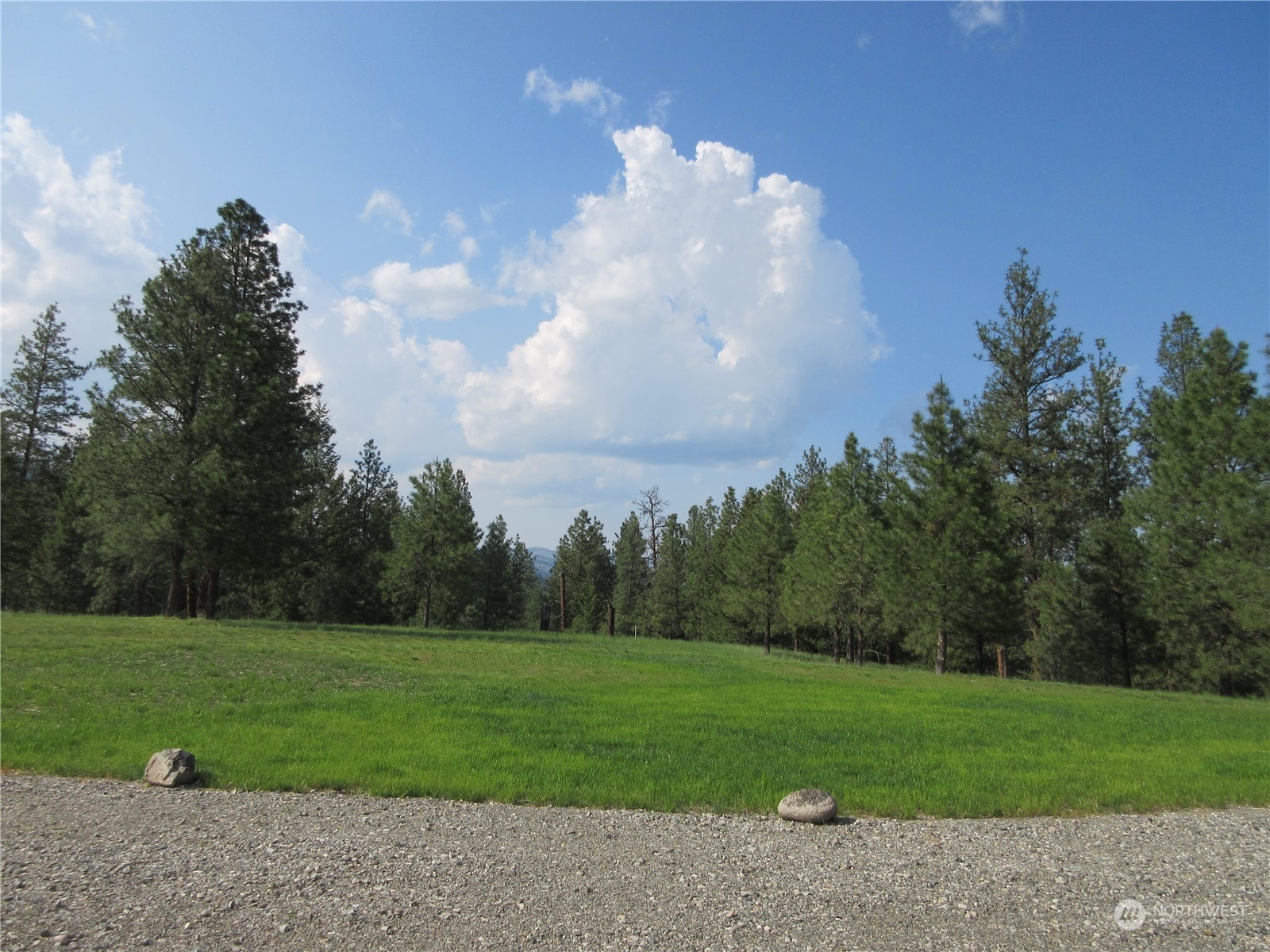 156 West Curlew Lake Road Republic, WA 99166 - Photo 33 of 36 a view of a garden and basketball court