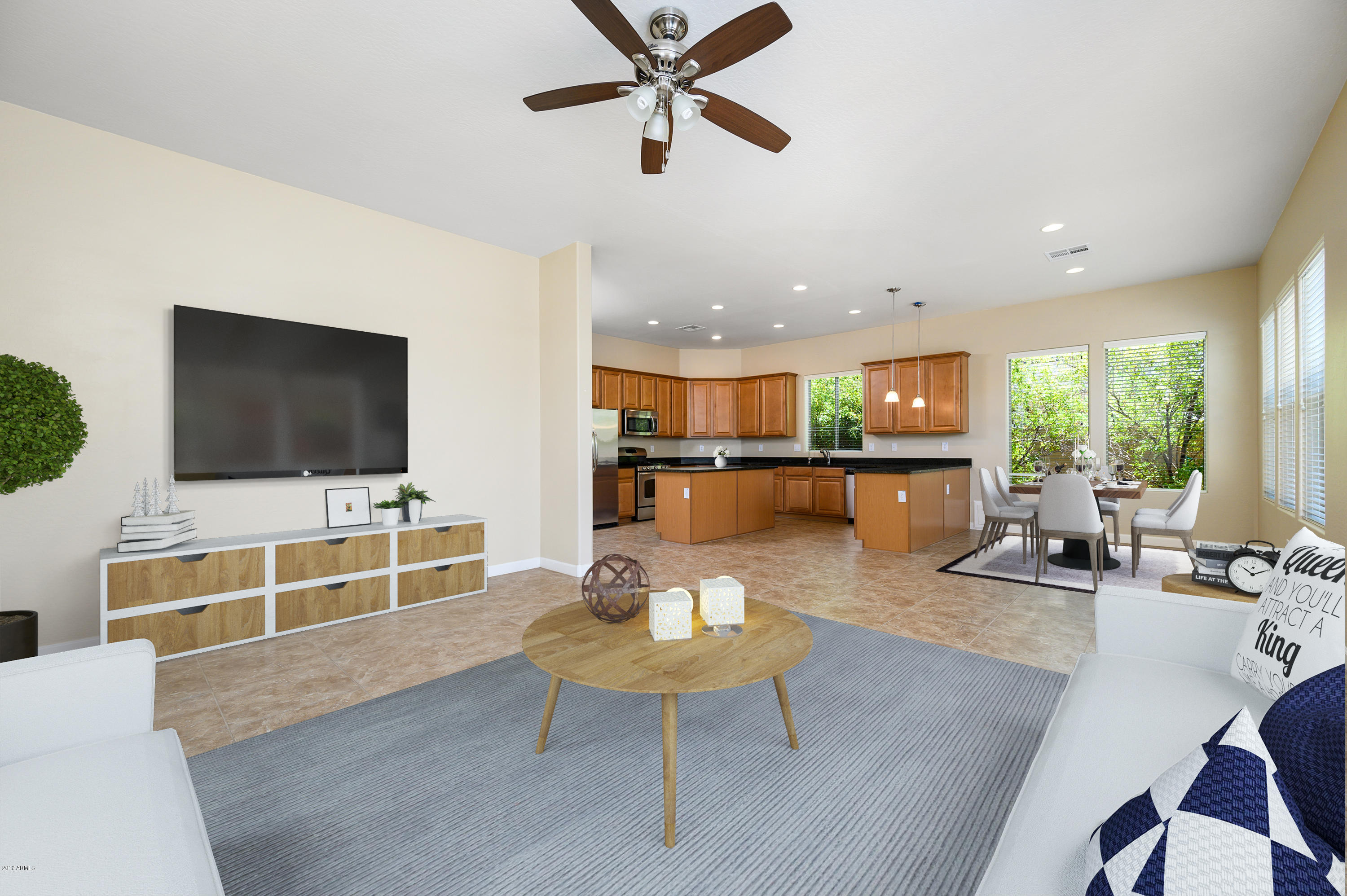 4730 South Burma Road Gilbert, AZ 85297 - Photo 8 of 34 13- Family Room to Kitchen_final