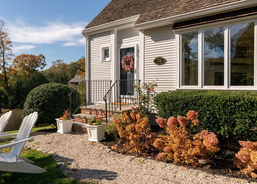 58 Jerusalem Road Cohasset, MA 02025 - Photo 23 of 24 front view of a house with a yard