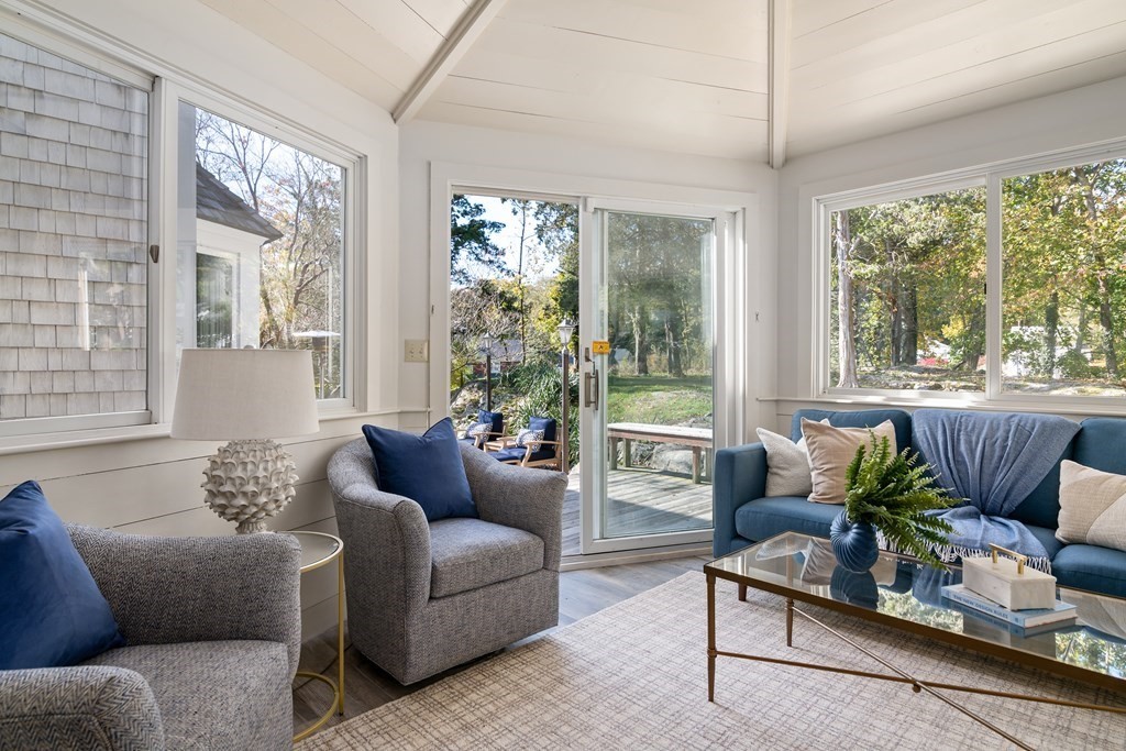 58 Jerusalem Road Cohasset, MA 02025 - Photo 7 of 24 a living room with furniture and a large window