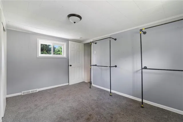 a view of empty room