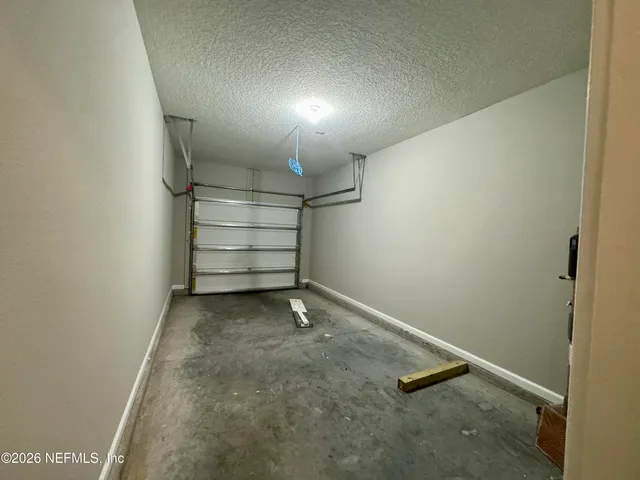 view of a room with door