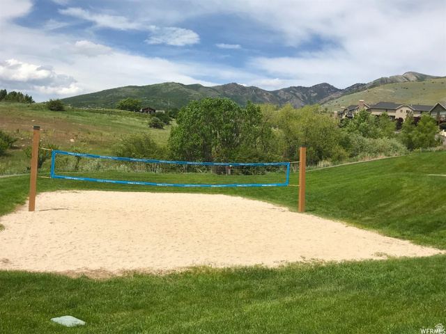 5168 Fairview Loop, Unit C604 Eden, UT 84310 - Photo 47 of 53 View of community with volleyball court, a mountain view, and a view of rural / pastoral area