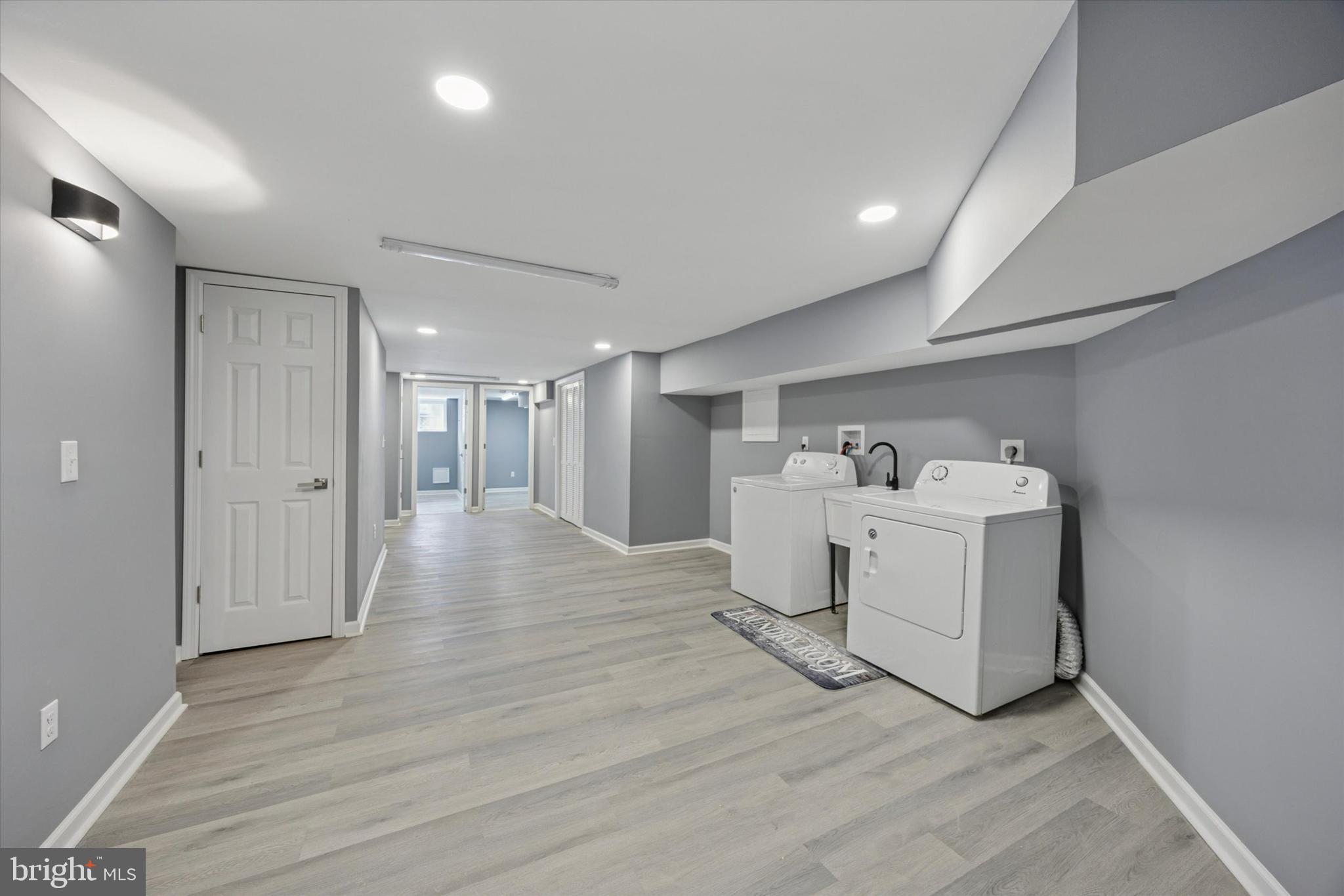 5407 Arlington Street Philadelphia, PA 19131 - Photo 13 of 15 a view of a hallway with wooden floor