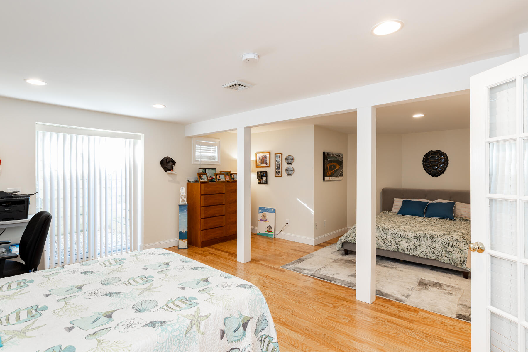 135 Paddock Circle Mashpee, MA 02649 - Photo 48 of 60 a bedroom with a bed and a large window